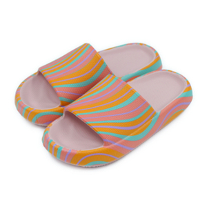 EVA Slippers Home Thick Sole Printed Slippers Mute Cloud EVA Indoor Outdoor Slippers