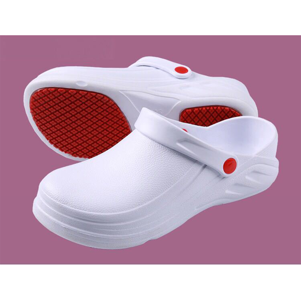 Fashion Customizable Hotel Nurse Chef Clog Kickers Shoes With Rubber Sole Man