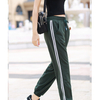 Casual Trousers Athletic Training Jogger Pants with Two Stripe Sweatpants Women