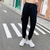 Solid Loose And Comfortable Color Cotton Jogger Pants Sports Pants For Women