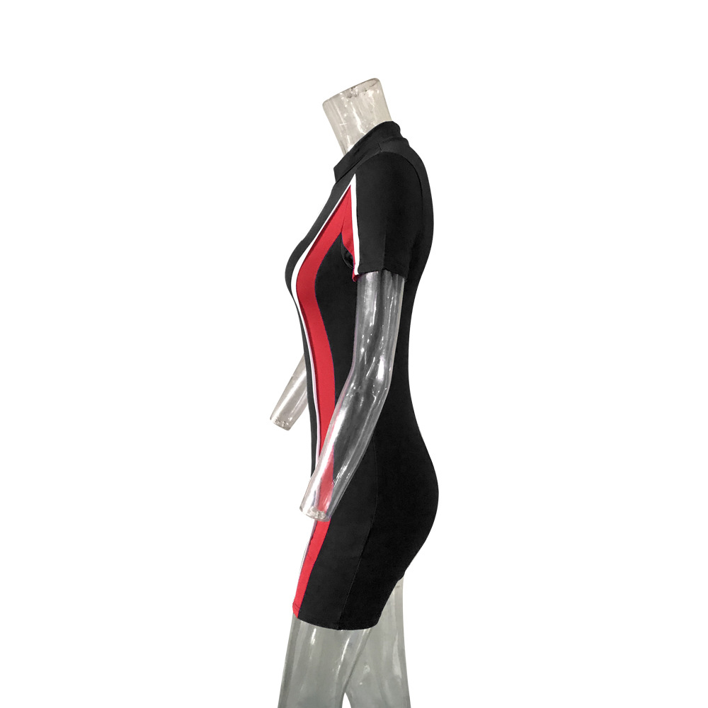 Stylish Sexy Mesh Stitching Slim-fit Jumpsuit