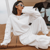 Knit Joggers Women 2 Piece Sets Fall Clothing Winter Sportswear Ladies Sweat Suits