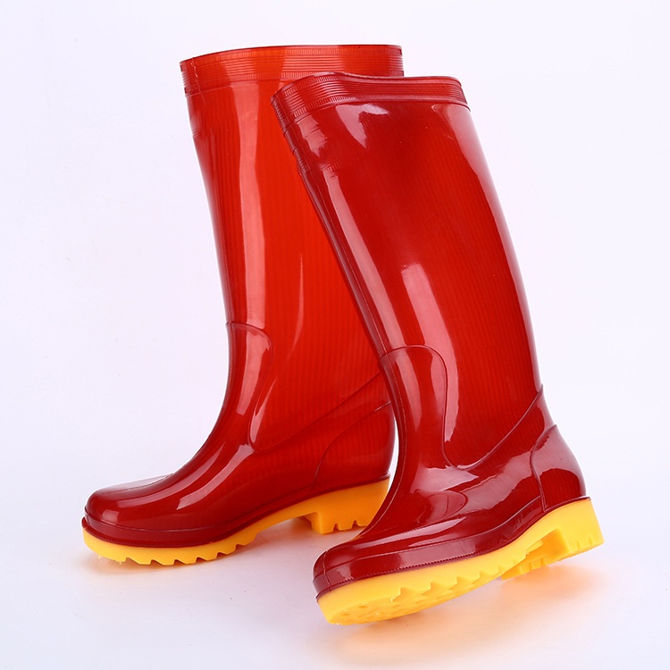 Fashion Comfortable Long Tube Ladies Wholesale Rain Boot Waterproof