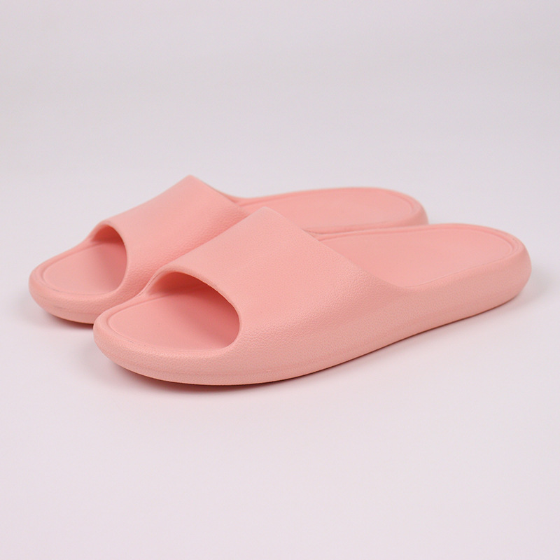Custom Logo Printing Beach Summer Sandals Hot Unisex PVC Slipper Embossed Men And Women Slide for Bathroom