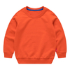 Wholesale Children French Terry Sweatshirt Custom Logo Kids 100% Cotton Crewneck Sweatshirt