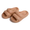 New Design Solid Color Slippers Ladies Outdoor Beach Shoes Wholesale Flat Slides Summer Sandals for Women