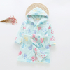 Kids Toddler Baby Boys Girls Cartoon Bathrobes Flannel Night-Robe Sleepwear