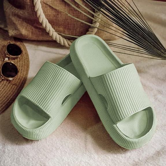 Lightweight Foot Pain Pillow Slides Slippers