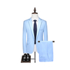 Wholesale Top High Quality Men's Slim Fit Leisure Professional Office 2-piece Set Suit