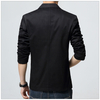 Men's Business Casual Solid Small Suit Cotton Men's Suit Jacket Top