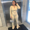 Winter Women Full Sleeve Zipper Jacket Tracksuits Two Piece Pant Set Women Fall Clothes