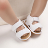 Infant Baby Casual Shoes Girl Soft Flat Double Band Summer Kid Slide Sandals