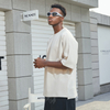 Wholesale Men Blank T-shirt Custom Quality Cotton Loose Drop Shoulder Oversize T Shirt
