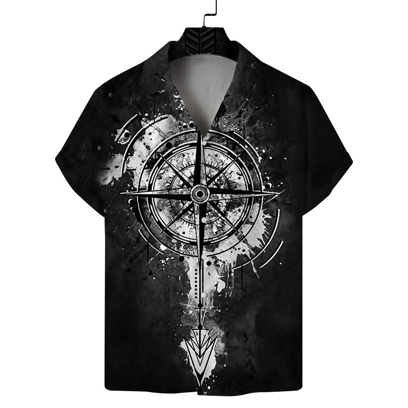 Luxury Men'S Polo 3D Printing Loose Oversized Shirt Custom Polo Shirt Daily Casual Short Sleeved Street Tops