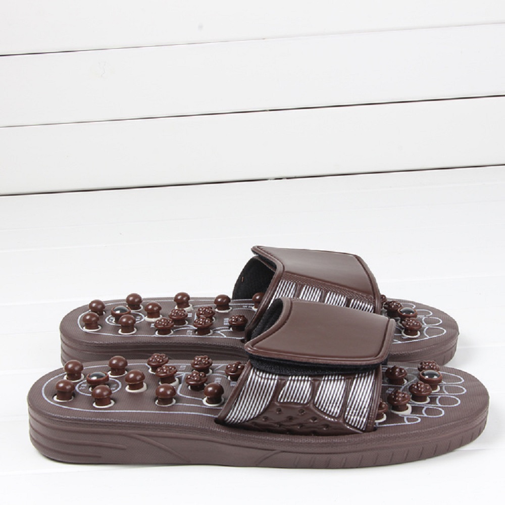 Feet Massage Slippers Foot Reflexology Acupuncture Therapy Massager Shoes