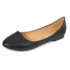Ladies Office Pu Leather Uniform Shoes with Low Heel Safety Work Shoes Flat Office Shoes for Women Ladyn
