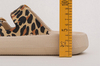 Summer Thick Bottom EVA Leopard Adjustable Two-button Trample Soft Cool Sports Slippers Outdoor Fashion House Slippers for Women