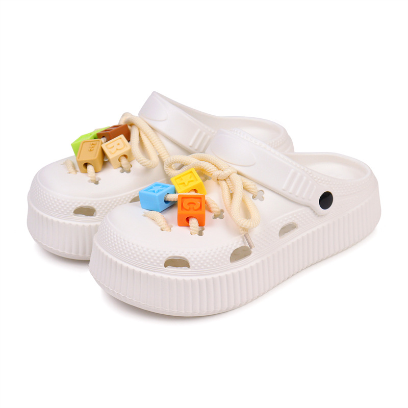Couples Hole Rubber Eva Clogs Shoes Cute Garden Shoes Outdoor Beach Sandals Slippers Women Casual Sandals Shoes