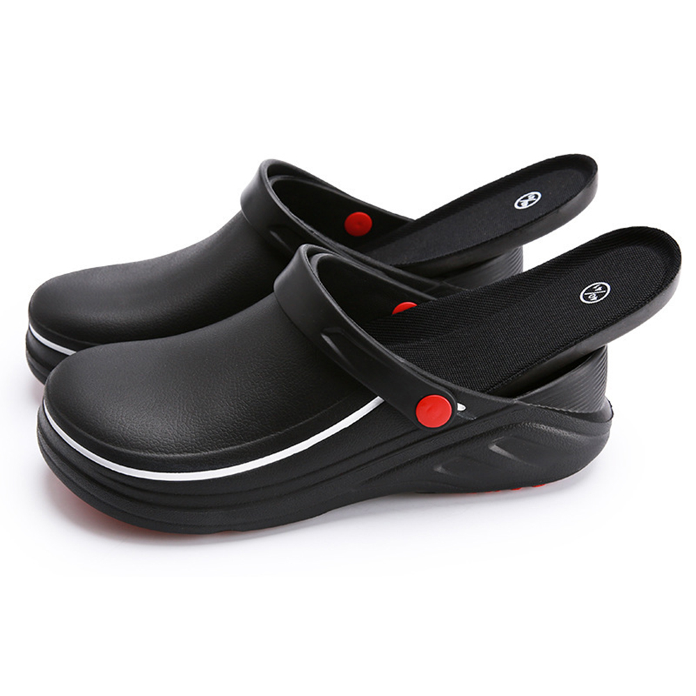 Fashion Customizable Hotel Nurse Chef Clog Kickers Shoes With Rubber Sole Man