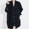Autumn Winter Women's Sweaters Full Sleeve Oversized Casual Knitted Loose Long Cardigan Sweater Coat