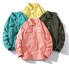 Fashion New Oversize Winter Jackets Solid Color Hip Hop Jeans Jacket For Men Custom Jackets Coat Unisex