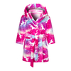 Children's Bathrobes Hooded Flannel Cartoon Printed Home Clothes Children's Sleepwear Pajamas Manufacturer