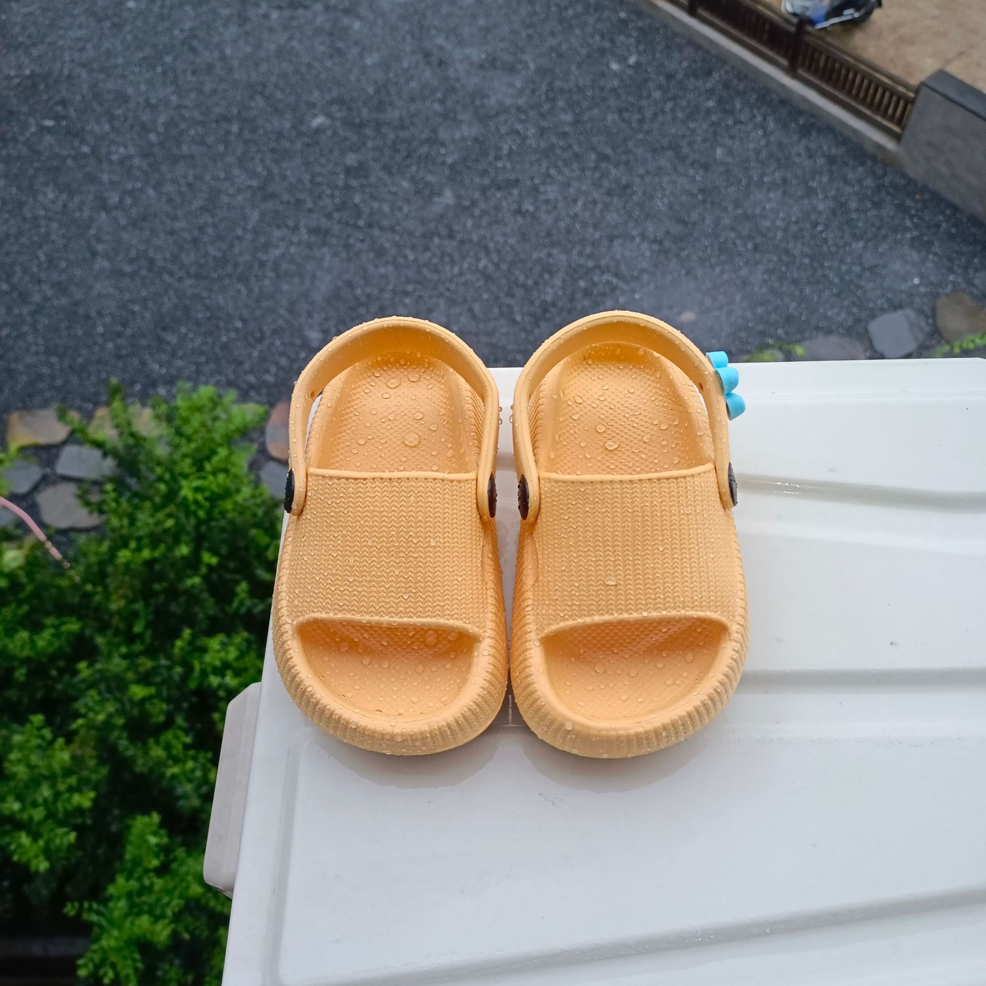 Summer Children's Slippers Wholesale, Indoor Household Cartoon Heel Strap for Boys And Girls