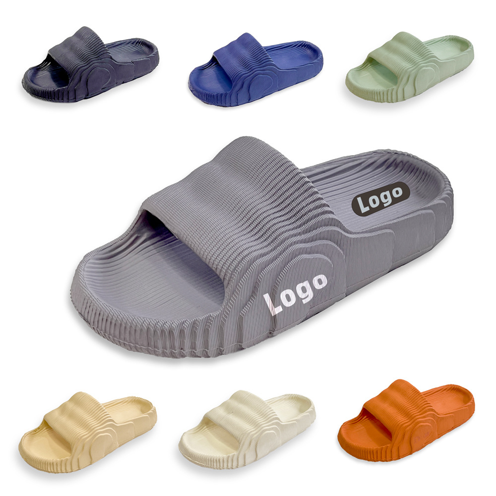 Flat Slides Shoes Summer Bath Beach Slippers EVA