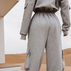Knit Joggers Women 2 Piece Sets Fall Clothing Winter Sportswear Ladies Sweat Suits