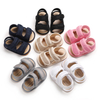 Infant Baby Casual Shoes Girl Soft Flat Double Band Summer Kid Slide Sandals