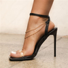 Strap High Heel Fashion Sandals New Style Thick Heel Sandals 