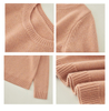 Kids Winter Thickened Wool Knitted Cardigan Sweater Children's Round Neck Chunky Knit Wholesale