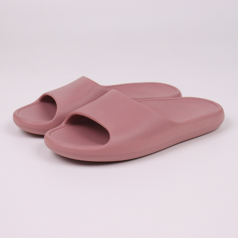 Custom Logo Printing Beach Summer Sandals Hot Unisex PVC Slipper Embossed Men And Women Slide for Bathroom