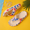Fashion Wholesale Women's Platform Flip Flops Leopard Print EVA Soft Sole Slippers