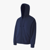 Custom Oversized Hoodie Men Cardigan Zipper Shirt Casual Solid Color Hooded