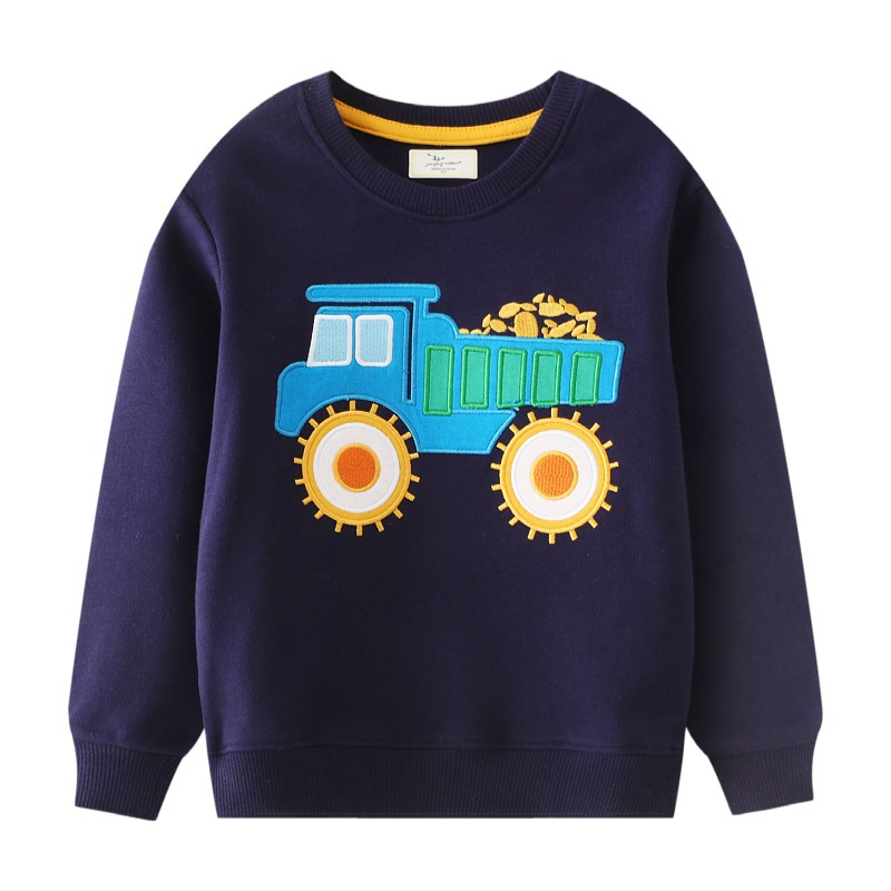 2-7 Years Children Clothes Antumn Pullover Cotton Boy SweaterShirt For Boys