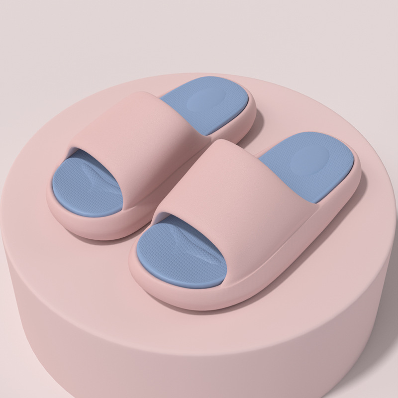 Thick-soled slippers