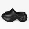 Fashion Women's Wedge Sandals Outdoor Pvc Shoes High Heels 9cm Summer Slipper for Girls