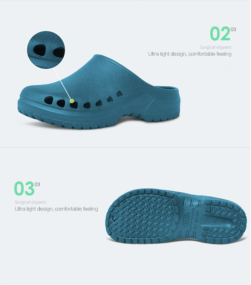 Hospital Surgical Medical Slipper Women Doctor EVA Non-slip Nurse Clogs Medical Shoes SPA Nursing Shoes