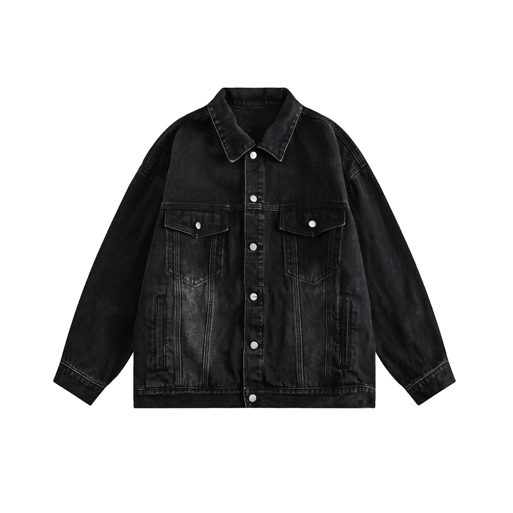 Custom Denim Jacket High Quality Fashionable Oversized Winter Jacket Logo Waterproof Cotton Women