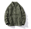 Fashion New Oversize Winter Jackets Solid Color Hip Hop Jeans Jacket For Men Custom Jackets Coat Unisex