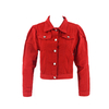 Red Jacket Denim Jackets for Ladies with Custom Logo