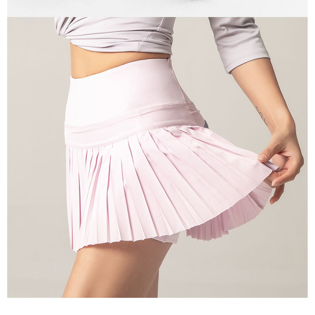  Fitness Yoga Gym Athletic Active Tennis Skirts Wear for Women European American Wholesale Clothing