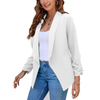 Wholesale Casual Ladies Slim-fit Office Blazers Lapel Cardigan Elegant Coat Suit Jacket Chic Outerwear