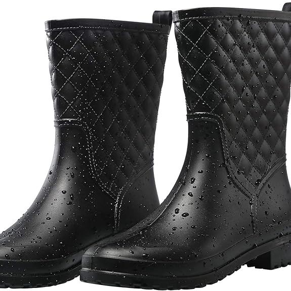 Mens Durable Anti-Slip Mud Garden Boots for Hunting Gardening Farming Fishing