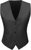 Women's 3 Piece Office Lady Business Suit Set Slim Fit Solid Blazer Vest Pant Set