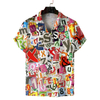  Men's Shirts Custom Men's Designer Short Sleeve Shirts Slim Fit Men's Casual Shirts 