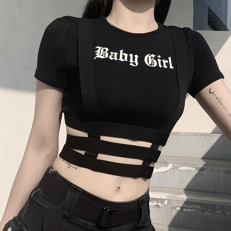 Custom Bing Rhinestone Logo Or Text on Women's Cotton T-shirts 