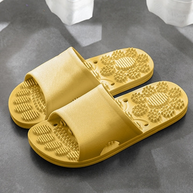 Improve Sleeping Blood Circulation Stone Therapy House Slippers Foot Massage Shoes