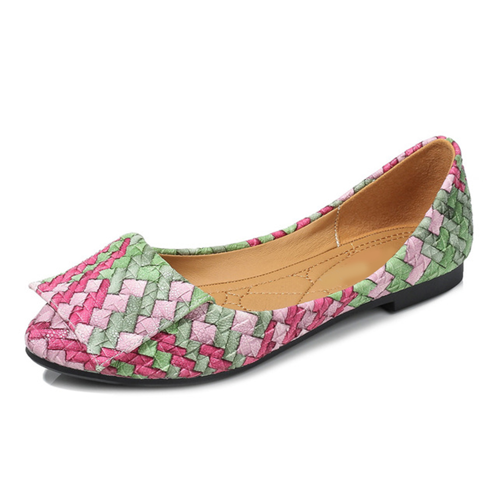 Fancy Pointed Toe Comfortable Women Casual Flat Shoes